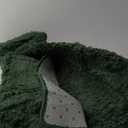 Fluffy Rug Stain Resistant 4x6 Feet, Dark Green Area Rug for Bedroom, Super Soft Shaggy Rugs Room Carpet Floor Rug