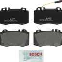 BOSCH BP847 QuietCast Premium Semi-Metallic Disc Brake Pad Set - Compatible with Select Mercedes-Benz CL500, CLS500, E550, ML430, ML500, ML55, S500, S600, SL500, SL550, SL600, SLK350; AMG +More; FRONT