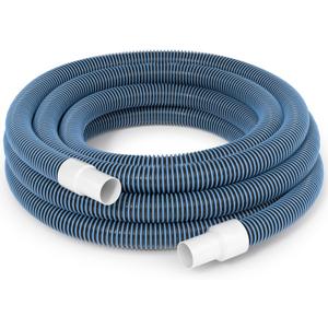 BEWAVE Pool Vacuum Hose, Above/In Ground Manual Heavy Duty Swimming Pool Hose with Swivel Cuff, 1-1/2 In x 30 Ft