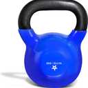 Yes4All Kettlebell, 5-100 LB Vinyl Coated Cast Iron Strength Training Kettlebells for Home Gym Exercises, Fitness, Full Body Workout Equipment, Push Ups, and Grip Strength