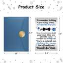 3 x JWSCYSY Funny Father's Day Card for Son, Fathers Day Gift from Dad, 5.3x8 Folded Card with Envelope & Sticker Happy Fathers Day Decorations.