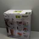 GreenPan Frost Ice Cream Maker & Slushie Machine, Soft Serve, Sorbet, Margaritas, Milkshakes, Frozen Yogurt, No Pre-Freezing, Ready in 15 Mins, 6 Modes, 7 Textures, Self-Cleaning, Family Size, Pink