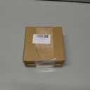 2 x DASTOLL Stained Glass Christmas Decorations, Blue and Gold Star Gift Box Suncatcher for Window Christmas Tree Hanging Ornaments Sun Catcher Xmas Decor Gifts for Women Men Mom Nana Friend (3.1x3.5IN)