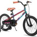 JOYSTAR Kids Bike for Ages 2-12 Years Old Boys Girls, 12-20 Inch BMX Style Kid's Bikes with Training Wheels, Children Bicycle for Kids and Toddler, Multiple Colors, 20 Inch with Training Wheels & HandBrake