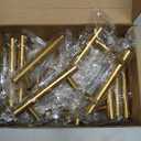 30 Pack Gold Cabinet Handles 3 Inch76mm Hole Center Brushed Brass Cabinet Pulls Stainless Steel Gold Drawer Pulls, Gold Handles for Cabinets Drawers and Kitchen