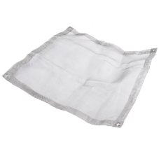 Mesh Net for Outdoor Fire Stand Grill with Stainless Steel Foldable Camping, Size 45x45 in