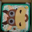 Montessori Busy Book for Toddlers 1-3, Felt Quiet Book & Busy Board for Preschool Learning, Fine Motor Skills & Sensory Play, Educational Travel Toy and Gift for Kids  Farm Animals Theme, Green