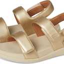 FitFlop womens F-mode Go Adjustable Flatform Back-strap Sandals (9, Platino)
