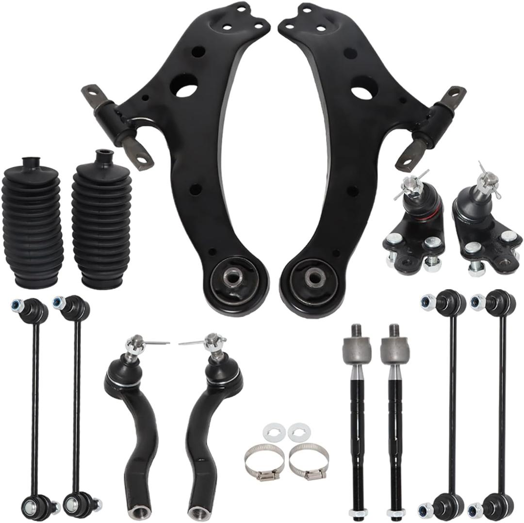 labwork 14PCS Front Lower Control Arm Suspension Replacement for Toyota Camry 2007-2011
