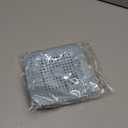 Tub Shower Drain Cover Hair Catcher,Bathroom Sink Drain Strainer,Bathroom Accessories Easy to Install and Clean(2, Light Blue)