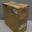 JOYBOS Trash Can with Lid, 2.6 Gallons/9.2 Qt Garbage Can with Press Top, Small Trash Can Dog Proof, Plastic Trash Bin, Waste Basket for Rv Bathroom Kitchen Bedroom Office White