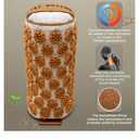 Pillow Beginner Suitable, Made of Linen, Neck and Back Pain Relief, with Neck Roll (Heat Function)  Sustainable