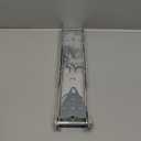 Garage Door Bracket Adjustable Garage Openers and Parts Door Reinforcement Bracket, Full Hinge Design, Silver Galvanized Steel