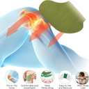 60Pcs Knee Patches - Fast Acting Relief for Knee, Joint & Muscle Discomfort, Wormwood Extract, Long-Lasting Soothing Support for Joint/Back/Neck/Shoulder