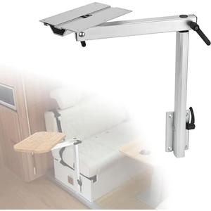 Removable Table Bracket Mount RV Accessories Detachable Height Adjustable Aluminum 360 Degree Rotation for Yachts RV Motorhome