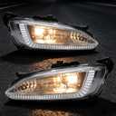 Fog Lights for 2013 2014 2015 2016 Hyundai Santa Fe,Plug and Play