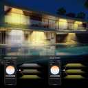 Smart Wall Washer Light 6CCT Adjustable Color Temperature & Dimmable 1%-100%, Super Bright LED Bar Light with Smart APP Control, Waterproof IP65, Timer & Remote for Indoor/Outdoor Decor, Tunable White(2700-6500K)