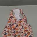 CuteBone UPF50+ Dog Dresses  Dogs, Summer Sleeveless Deep V-Back Pet Dress with Big Bow, Breathable Swimwear Fabric, Cooling Stretchy Puppy Clothes for Outdoor Wedding Party Beach DV10M, Seabed Medium
