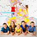 10 Pcs Large for Transport 98.4 x 59 Inches Clear Balloon Drop Plastic Giant Balloon Storage for Wedding Birthday Party Supplies