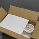 TOP-Pindu 30 White Paper Bags with Handles - Craft Party Bags for Birthday, Size 21 * 11 * 27cm