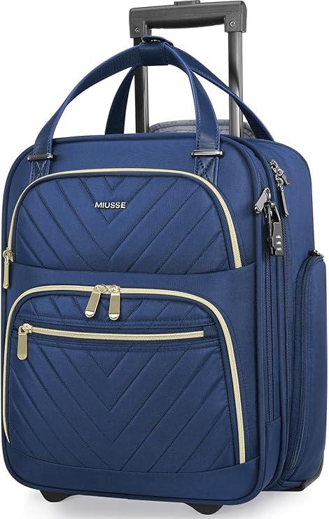 Brand: Winilla4.44.4 out of 5 stars(111)Carry-on Underseat 16-inch Luggage with Wheels, Softside Rolling Carry-on, Lightweight Travel Suitcase for Men Women, Personal Item Rolling Travel Bag Brand: Winilla4.44.4 out of 5 stars(111)Carry-on Underseat 16-inch Luggage with Wheels, Softside Rolling Carry-on, Lightweight Travel Suitcase for Men Women, Personal Item Rolling Travel Bag
