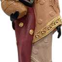 African Statue for Home Decor - 10" Tribal Lovers Couple Sculpture,Vintage Figure Figurines，Living Room/Study/Office/Bookshelf/Desktop for Housewarming/Anniversary