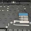 Replacement for HP 240 245 246 G7 14-cm Laptop Upper Case Palmrest Touchpad with Keyboard Assembly L44060-001 M05460-001 Gray
