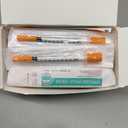 U-100 syringes with needle - 1ml 31G ( 31 gauge ) 5/16 inch syringe with needles scale in 100 units , 1 ml / 1cc Pack of 30 ( 30 Pcs )