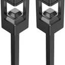 Infinity X1 Solar Path & Motion Security Lights (2-Pack)  500 Lumens Motion Activated, 50 Lumens Dusk-to-Dawn, IPX4 Weatherproof, 360 Detection, Outdoor LED Stake Lights for Yard, Walkway & Garden