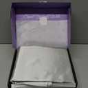 DECOLURE Satin Bed Sheets - 4 Piece Luxury Silky Full Size Bedding Set - Softer Than Silk, Wrinkle-Free with 15 Deep Pocket Fitted Sheet, Perfect for Hair & Skin, Gifts for Women (Grey)