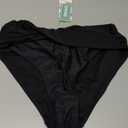 SHEKINI Women's Bikini Bottom Twist Front Cheeky Swimsuit Ruched Bathing Suit Bottoms XL