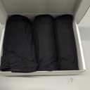 Washable Incontinence Leak Proof Underwear for Women Absorbent Panties Protective Briefs Postpartum 3 Pack (Black XL)