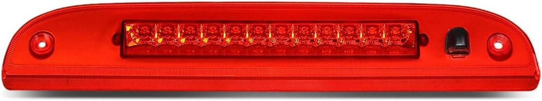 DNA MOTORING 3BL-FEXP02-LED-RD Red Lens LED High Mount 3rd Third Brake Light [Compatible with 02-10 Ford Explorer / 08-12 Escape / 08-11 Mercury Mariner / 06-10 Mountaineer]