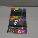 Dual Markers Brush Pens Easter Basket Stuffers, 36 Art Markers for Gifts Trendy Stuff, Double Tip Colored Pen for Adult Coloring Books Art Suppliers