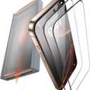 2 x 3 Pack for iPhone 14 Pro Max Tempered Glass Screen Protector, Dust Free CABIN, Auto Positioning, Bubble Free, High Definition, Easy Installation,9H+ Hardness