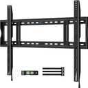Heavy Duty Fixed TV Wall Mount for 48-150 Inch Large TVs up to 330lbs & 900x600mm VESA, Low Profile Slim TV Mount Bracket, Fits 16"/18"/24"/32" Wood Studs, for Most 65+ 75+ 85 86 90 98 100 120 150 TV