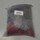 BALENNZ Men's Athletic Shirt, 5 Pack Quick Dry T-Shirts for Gym, Workout, Sports, Black, Dark Grey, Dark Blue, Wine, Army, S