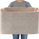 JMvicyroam Woven Blanket Basket,65L Large Storage Bin for Blankets Toys Clothes,Decorative Rope Basket for Living Room Bedroom with Handles, Oatmeal
