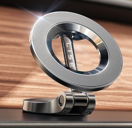 LISEN for MagSafe Car Mount for iPhone 17 Pro Max, Classic Magnetic Phone Holder for Car, Car Phone Holder Mount, Dash Car Accessories Gifts for Women Men, for iPhone 17 Pro Max Air 16 15 14 13 12