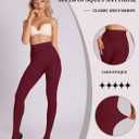 MERYLURE 240D Tights for Women, Opaque Soft High Waist Control Top Pantyhose Solid Color Footed Stockings Colorful Nylon (Medium, Wine Red)