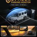 4K+4K Dash Cam Front and Rear, Free 128GB Card Included, 5.8GHz WiFi Dash Camera for Cars, Built-in GPS, G-Sensor, 170Wide Angle, 3" IPS Screen, 24H Parking Mode, Support 512GB Max