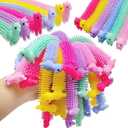 18Pack Stretchy Fidget Toy,Upgraded Sensory String,Colorful Stretchy Strings Fidget Toy for Kids,Adults,Autism,Stress Relief,Strengthen Arms,Build Resistance,Calm and Relax Present