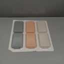 LANDNEOO 14 Grids Pill Organizer Box with Labels, Travel Medication Holder Dispenser Case Kit, Pocket Daily Pharmacy Container for Fish Oil Vitamin Supplement Storage, Khaki Pink Grey, 3 Pack