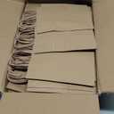 vanhel 120 pack Kraft Paper bags with Handles,Assorted Sizes Gift Bags Bulk Kraft Paper Bags, Weeding,Birthday, Favor,Party,Retail Merchandise Bags, Brown