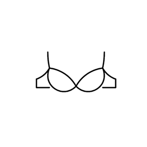 Women's Leather Top, Brown Size L