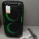 Party Bluetooth Speaker, 180W Powerful Stereo Sound with Deep Bass, Portable Wireless Speaker with EQ Sound Modes, LED Lights, Bluetooth 5.3 for Home, Outdoor & Party (Black)