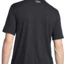 2 x Under Armour Men's Project Rock Simple Branded Short Sleeve T Shirt (Black, S)