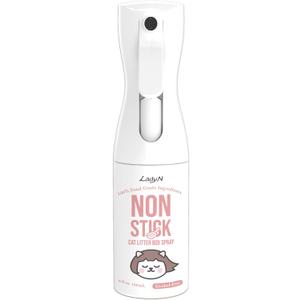 Lady N Non-Stick Coating Spray for Cat Litter Box and Self-Cleaning Litter Box | Alcohol-Free, Food Grade Waxing Formula, Prevents Sticking & Makes Cleaning Easy, 6 fl oz (1 Pack)