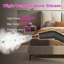 Portable Steam Cleaner for Cleaning with 16pcs Accessories, 6-Level Adjustable, 15s Heat-Up, Handheld Steam Cleaner for Home, Tile, Grease, Dirt, Car Detailing, Lightweight Design for Women& Girls