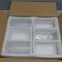 Hobnail Drinking Glasses Vintage Glassware SetVintage Glassware Set (3CLEAR-ADD STRAWS)